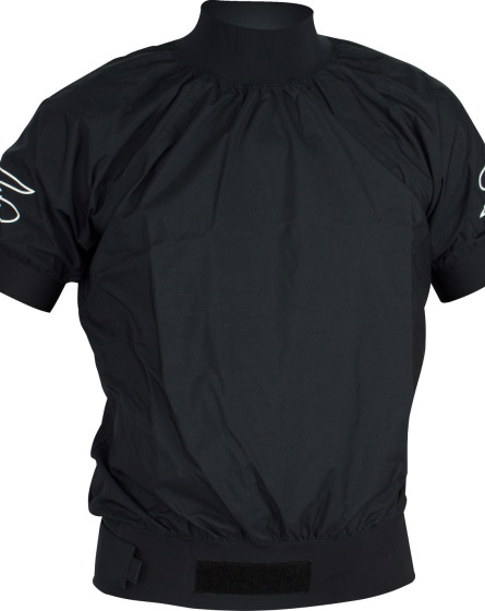 Jacket Race 3L short sleeve BLACK