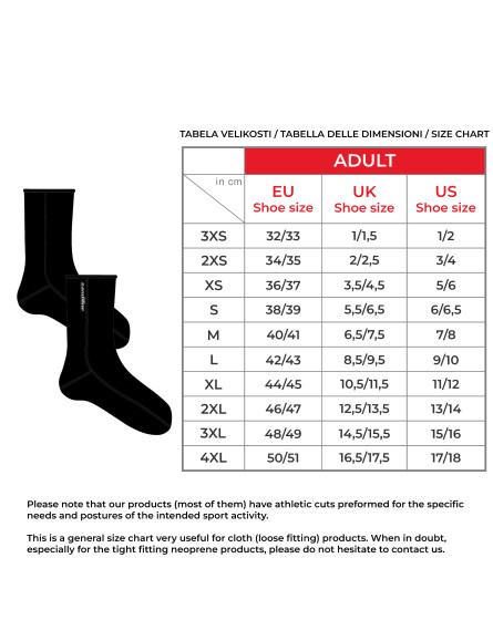 Socks 5mm Thermo